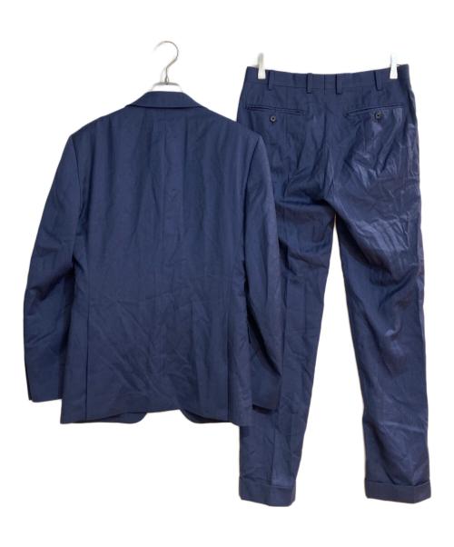 DORMEUIL（ドーメル）DORMEUIL (ドーメル) 2Bスリーピースセットアップスーツ ブルー サイズ:記載なしの古着・服飾アイテム