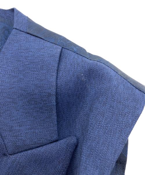 DORMEUIL（ドーメル）DORMEUIL (ドーメル) 2Bスリーピースセットアップスーツ ブルー サイズ:記載なしの古着・服飾アイテム