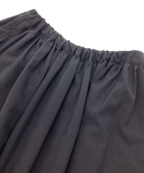 COMME des GARCONS GIRL（コムデギャルソンガール）COMME des GARCONS GIRL (コムデギャルソンガール) 24aw ベロア切替ウールスカート ネイビー サイズ:Mの古着・服飾アイテム