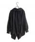COMME des GARCONS COMME des GARCONS (コムデギャルソン コムデギャルソン) 23ss  襟ラッフルギャザー長袖ブラウス ブラック サイズ:S：20000円