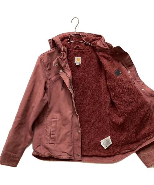 CarHartt（カーハート）CarHartt (カーハート) サンドストーンバークレージャケット ディープワイン サイズ:Sの古着・服飾アイテム