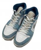 NIKEナイキ）の古着「Air Jordan 1 Mid SE "White/Hyper Royal/Red"/エアジョーダンワンミッドエスイーホワイトハイパーロイヤルレッド」｜ブルー