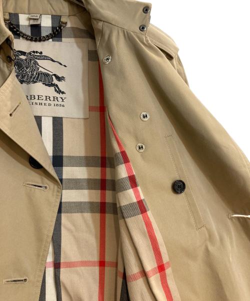 BURBERRY（バーバリー）BURBERRY (バーバリー) 裏ノヴァチェックトレンチコート ベージュ サイズ:UK6の古着・服飾アイテム