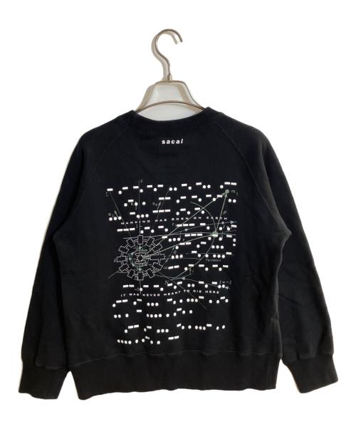 sacai（サカイ）sacai (サカイ) INTERSTELLAR Pullover ブラックの古着・服飾アイテム
