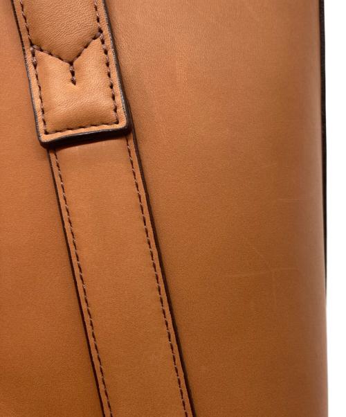 PELLE MORBIDA（ペッレモルビダ）PELLE MORBIDA (ペッレモルビダ) FIRENZEミニトートバッグ/フィレンツェ ブラウンの古着・服飾アイテム
