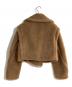 MaxMara (マックスマーラ) Santos Teddy Bear Cropped Jacket ブラウン サイズ:40：170000円