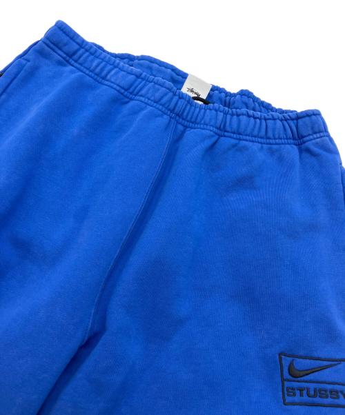 NIKE（ナイキ）NIKE (ナイキ) stussy (ステューシー) NRG Acid Washed Fleece Pants/エヌアールジー アシッド ウォッシュド フリース パンツ ブルー サイズ:Mの古着・服飾アイテム