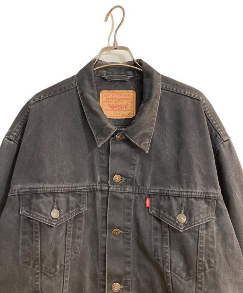 LEVI'S（リーバイス）LEVI'S (リーバイス) デニムジャケット ブラック サイズ:XXLの古着・服飾アイテム