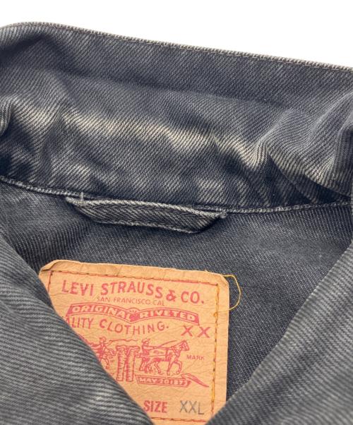 LEVI'S（リーバイス）LEVI'S (リーバイス) デニムジャケット ブラック サイズ:XXLの古着・服飾アイテム