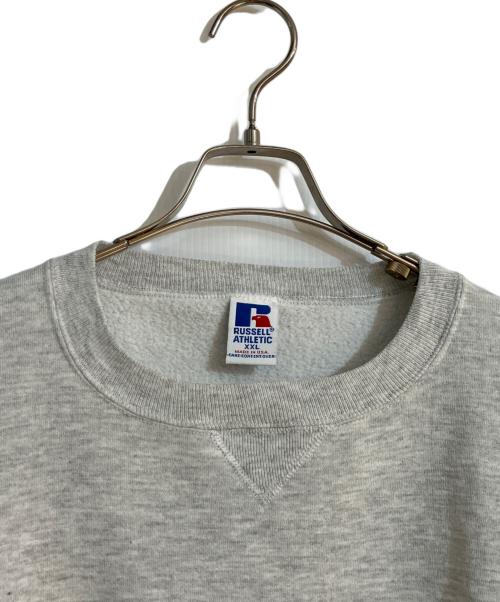 RUSSELL ATHLETIC（ラッセルアスレチック）RUSSELL ATHLETIC (ラッセルアスレチック) 前V無地スウェット グレー サイズ:XXLの古着・服飾アイテム