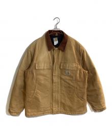 CarHartt（カーハート）の古着「ダックトラディショナルコートアーティックキルト裏地ワークウェアジャケット」｜ブラウン