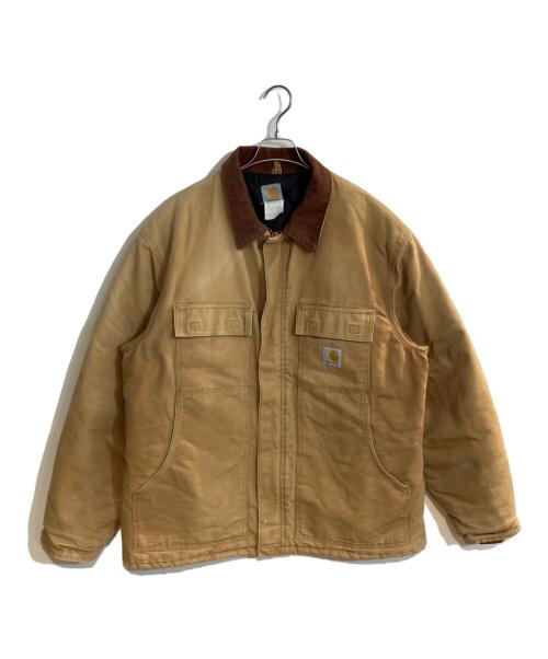 CarHartt（カーハート）CarHartt (カーハート) ダックトラディショナルコートアーティックキルト裏地ワークウェアジャケット ブラウン サイズ:不明の古着・服飾アイテム
