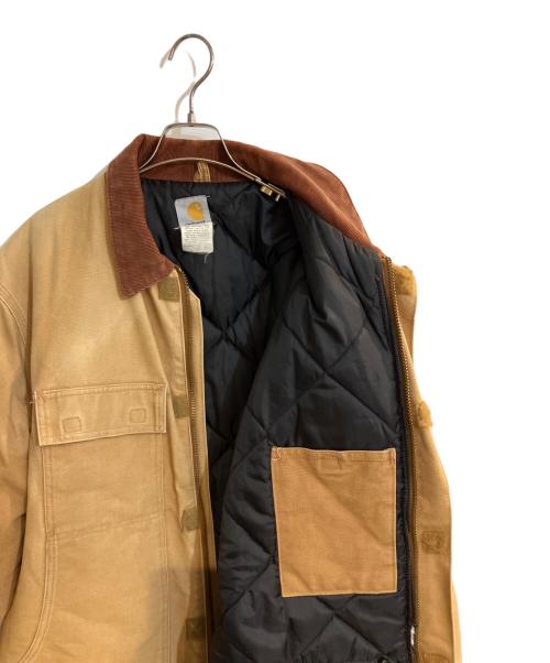 CarHartt（カーハート）CarHartt (カーハート) ダックトラディショナルコートアーティックキルト裏地ワークウェアジャケット ブラウン サイズ:不明の古着・服飾アイテム