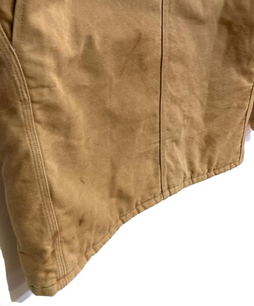 CarHartt（カーハート）CarHartt (カーハート) ダックトラディショナルコートアーティックキルト裏地ワークウェアジャケット ブラウン サイズ:不明の古着・服飾アイテム