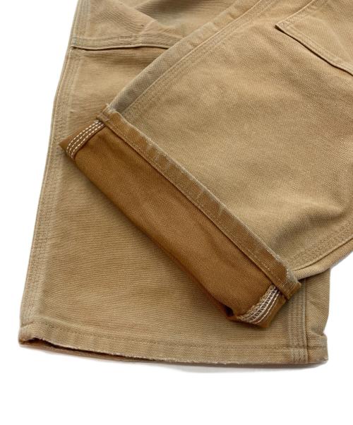 CarHartt（カーハート）CarHartt (カーハート) FIRM DUCK DOUBLE FRONT UTILITY WORK PANT/ファーム ダック ダブル フロント ユーティリティ ワーク パンツ ブラウン サイズ: W34×L32の古着・服飾アイテム