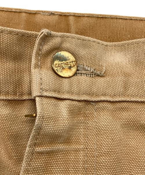 CarHartt（カーハート）CarHartt (カーハート) FIRM DUCK DOUBLE FRONT UTILITY WORK PANT/ファーム ダック ダブル フロント ユーティリティ ワーク パンツ ブラウン サイズ: W34×L32の古着・服飾アイテム