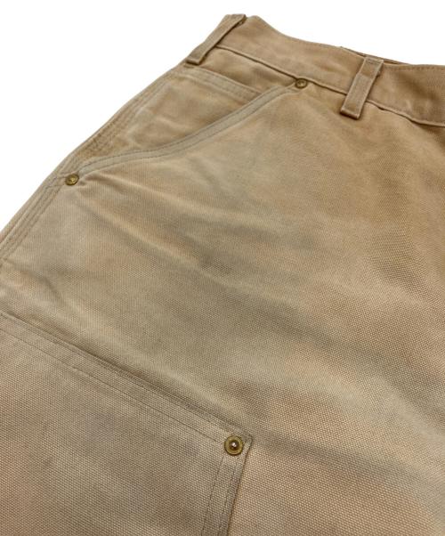 CarHartt（カーハート）CarHartt (カーハート) FIRM DUCK DOUBLE FRONT UTILITY WORK PANT/ファーム ダック ダブル フロント ユーティリティ ワーク パンツ ブラウン サイズ: W34×L32の古着・服飾アイテム