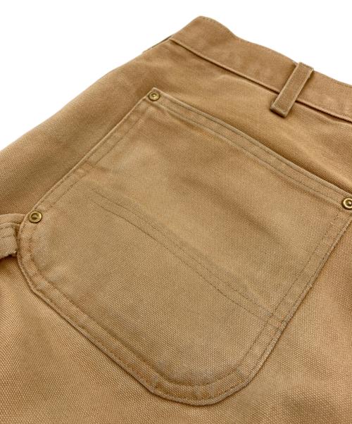 CarHartt（カーハート）CarHartt (カーハート) FIRM DUCK DOUBLE FRONT UTILITY WORK PANT/ファーム ダック ダブル フロント ユーティリティ ワーク パンツ ブラウン サイズ: W34×L32の古着・服飾アイテム