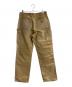 CarHartt (カーハート) FIRM DUCK DOUBLE FRONT UTILITY WORK PANT/ファーム ダック ダブル フロント ユーティリティ ワーク パンツ ブラウン サイズ: W34×L32：14000円