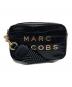 MARC JACOBS（マークジェイコブス）の古着「クロスボディ クロコ型押しレザーショルダーバッグ」｜ブラック