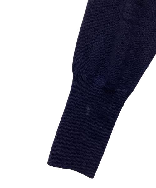 Vivienne Westwood RED LABEL（ヴィヴィアンウエストウッドレッドレーベル）Vivienne Westwood RED LABEL (ヴィヴィアンウエストウッドレッドレーベル) オーブ刺繍カーディガン ネイビー サイズ:3の古着・服飾アイテム
