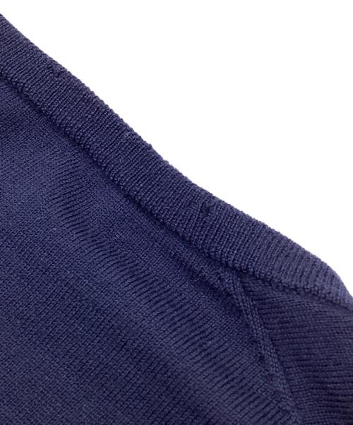 Vivienne Westwood RED LABEL（ヴィヴィアンウエストウッドレッドレーベル）Vivienne Westwood RED LABEL (ヴィヴィアンウエストウッドレッドレーベル) オーブ刺繍カーディガン ネイビー サイズ:3の古着・服飾アイテム