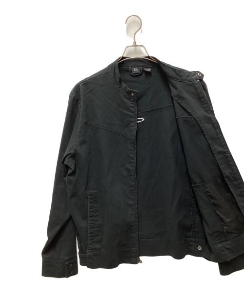 OAKLEY（オークリー）OAKLEY (オークリー) 00's コットンライダースジャケット ブラック サイズ:Ｌの古着・服飾アイテム