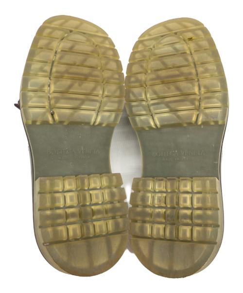 BOTTEGA VENETA（ボッテガベネタ）BOTTEGA VENETA (ボッテガベネタ) The Stilt Tassel Leather Loafer/ザ スティルト タッセル レザー ローファー ブラウン サイズ:42の古着・服飾アイテム