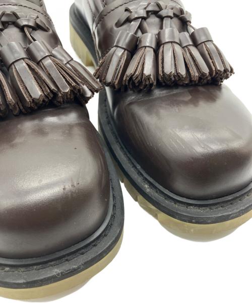 BOTTEGA VENETA（ボッテガベネタ）BOTTEGA VENETA (ボッテガベネタ) The Stilt Tassel Leather Loafer/ザ スティルト タッセル レザー ローファー ブラウン サイズ:42の古着・服飾アイテム