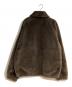 MONKEY TIME (モンキータイム) FAUX FUR ZIP BLSN/ブルゾン/フェイクファー ジップ ブルゾン ブラウン サイズ:XL：10000円