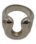 THE CRIMIEザ クライミー）の古着「LETTER RIBBON HORSE SHOE SILVER RING SMALL/レター リボン ホースシュー シルバー リング スモール」｜シルバー