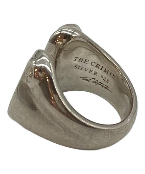 THE CRIMIE（ザ クライミー）THE CRIMIE (ザ クライミー) LETTER RIBBON HORSE SHOE SILVER RING SMALL/レター リボン ホースシュー シルバー リング スモール シルバー サイズ:7号の古着・服飾アイテム