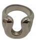 THE CRIMIE（ザ クライミー）の古着「LETTER RIBBON HORSE SHOE SILVER RING SMALL/レター リボン ホースシュー シルバー リング スモール」｜シルバー