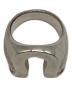 THE CRIMIE (ザ クライミー) LETTER RIBBON HORSE SHOE SILVER RING SMALL/レター リボン ホースシュー シルバー リング スモール シルバー サイズ:7号：10000円