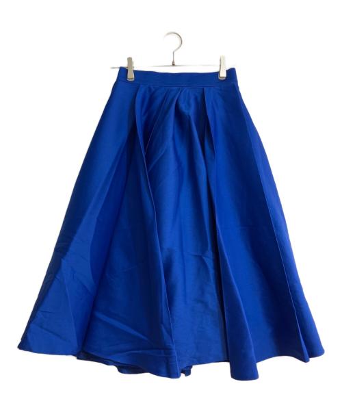 theory luxe（セオリーリュクス）theory luxe (セオリーリュクス) GLOSSY TWILL GERRY スカート/グロッシー ツイル ジェリー ブルー サイズ:36の古着・服飾アイテム