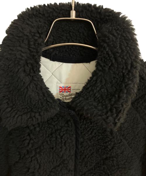Traditional Weatherwear（トラディショナルウェザーウェア）Traditional Weatherwear (トラディショナルウェザーウェア) VANDON BOA COAT/バンドン ボア コート ブラック サイズ:34の古着・服飾アイテム