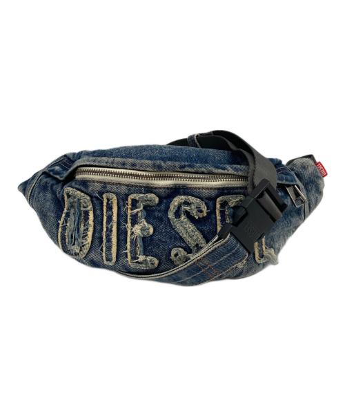DIESEL（ディーゼル）DIESEL (ディーゼル) デニムウエストポーチ インディゴの古着・服飾アイテム