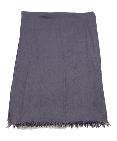 LORO PIANA（ロロピアーナ）LORO PIANA (ロロピアーナ) カシミヤシルクブレンドマフラー パープルの古着・服飾アイテム
