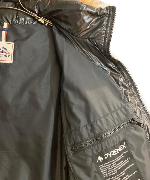 Pyrenex（ピレネックス）Pyrenex (ピレネックス) AUTHENTIC MEN /ファーダウンジャケット ブラック サイズ:Lの古着・服飾アイテム
