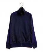 Needlesニードルズ）の古着「Track Jacket - Poly Smooth」｜ネイビー
