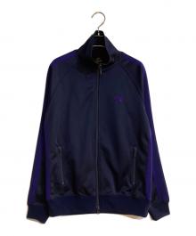 Needles（ニードルズ）の古着「Track Jacket - Poly Smooth」｜ネイビー