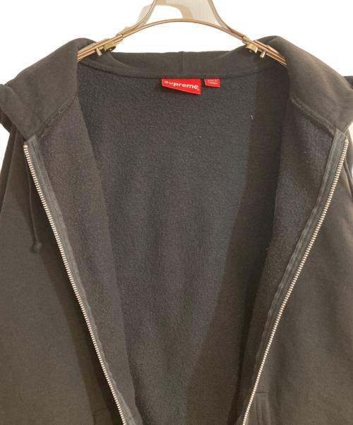 SUPREME（シュプリーム）Supreme (シュプリーム) S Logo Zip Up Hooded Sweatshirt/エスロゴジップアップフーディッドスウェットシャツ ブラック サイズ:Ｌの古着・服飾アイテム