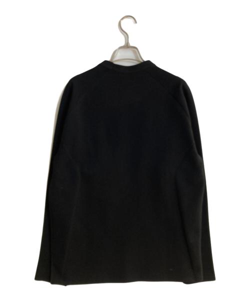 F.C.R.B.（エフシーレアルブリストル）F.C.R.B. (エフシーレアルブリストル) TECH KNIT L/S TOP ブラック サイズ:Sの古着・服飾アイテム