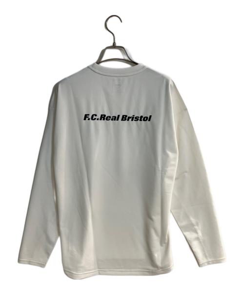 F.C.R.B.（エフシーレアルブリストル）F.C.R.B. (エフシーレアルブリストル) AUTHENTIC L/S TOP ホワイト サイズ:Sの古着・服飾アイテム