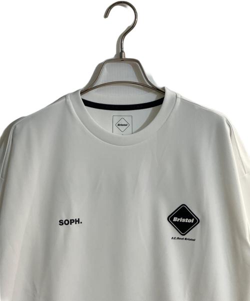 F.C.R.B.（エフシーレアルブリストル）F.C.R.B. (エフシーレアルブリストル) AUTHENTIC L/S TOP ホワイト サイズ:Sの古着・服飾アイテム