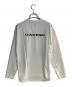 F.C.R.B. (エフシーレアルブリストル) AUTHENTIC L/S TOP ホワイト サイズ:S：12000円