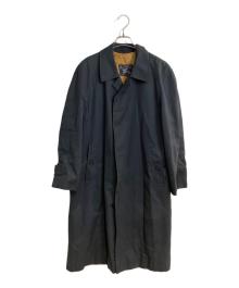 Burberry's（バーバリーズ）の古着「ノヴァチェックライナー付ステンカラーコート」｜ネイビー