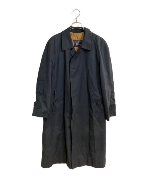 Burberry's（バーバリーズ）Burberry's (バーバリーズ) ノヴァチェックライナー付ステンカラーコート ネイビー サイズ:48の古着・服飾アイテム