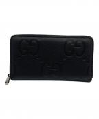GUCCIグッチ）の古着「ジャンボGGラウンドファスナー」｜ブラック