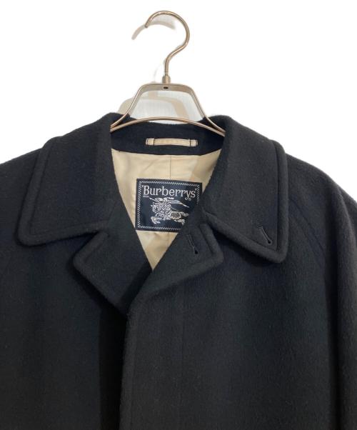 Burberry's（バーバリーズ）Burberry's (バーバリーズ) ウールカシミヤステンカラーコート ブラック サイズ:160の古着・服飾アイテム